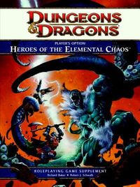 Player's Option: Heroes of the Elemental Chaos: A 4th Edition Dungeons & Dragons Rulebook